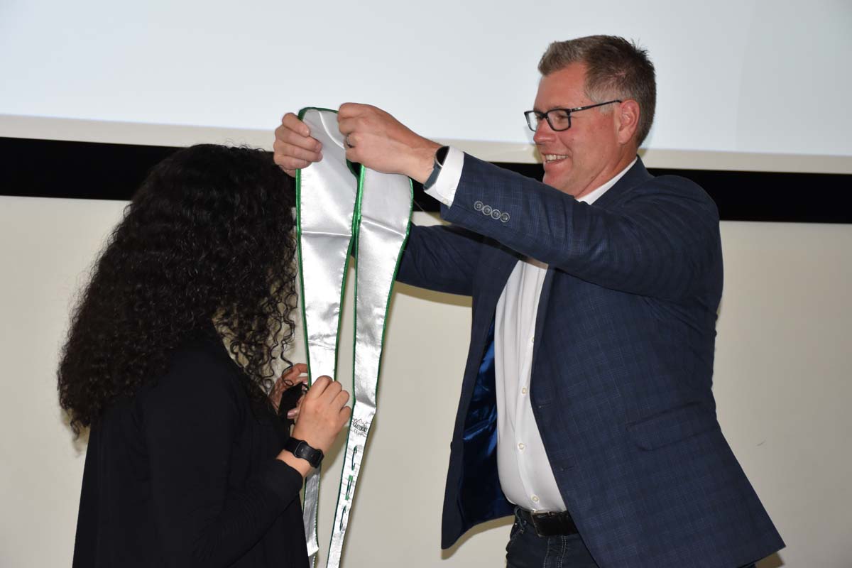 People enjoying the Promise Program Graduation