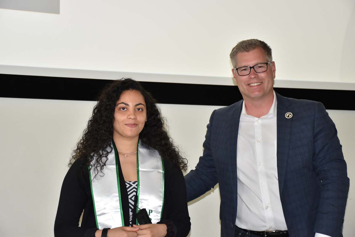 People enjoying the Promise Program Graduation