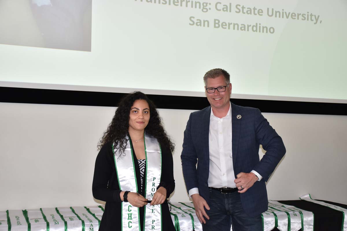 People enjoying the Promise Program Graduation