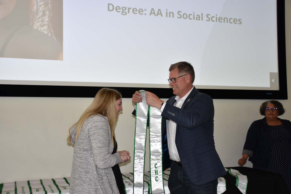 People enjoying the Promise Program Graduation