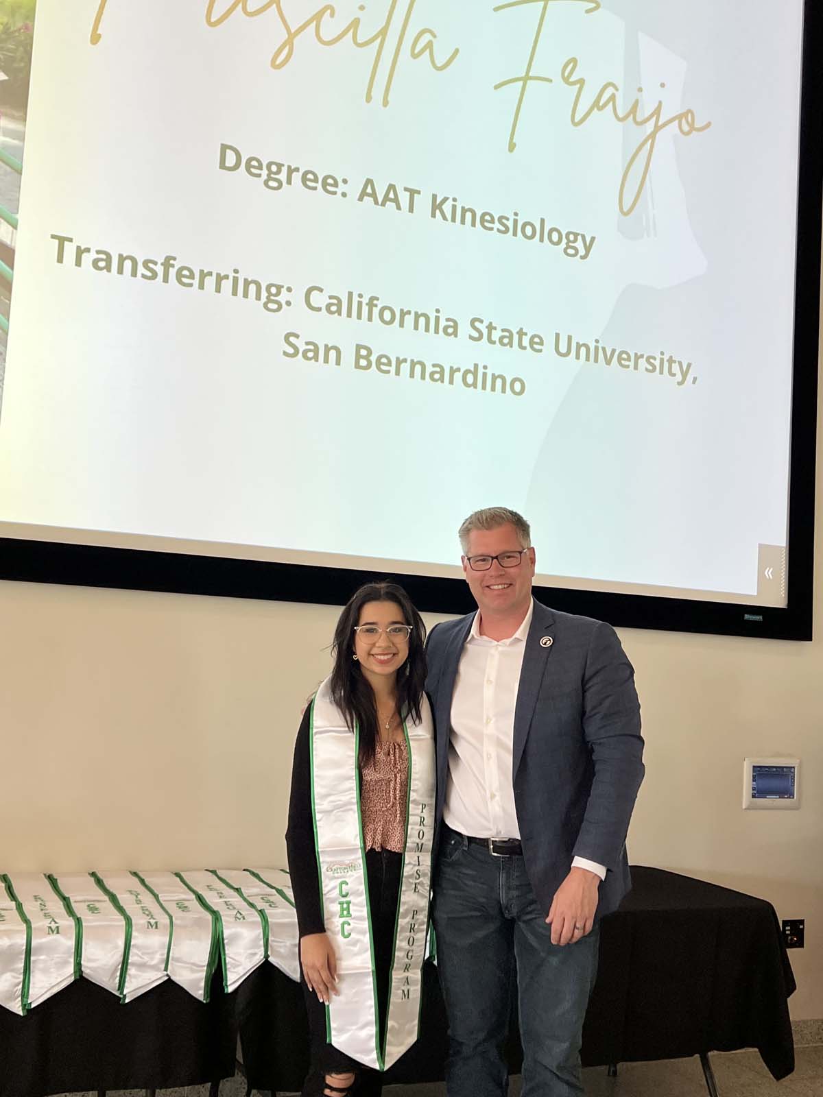 People enjoying the Promise Program Graduation