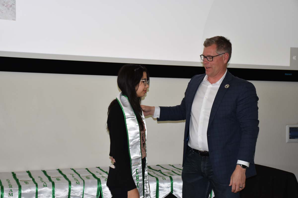 People enjoying the Promise Program Graduation