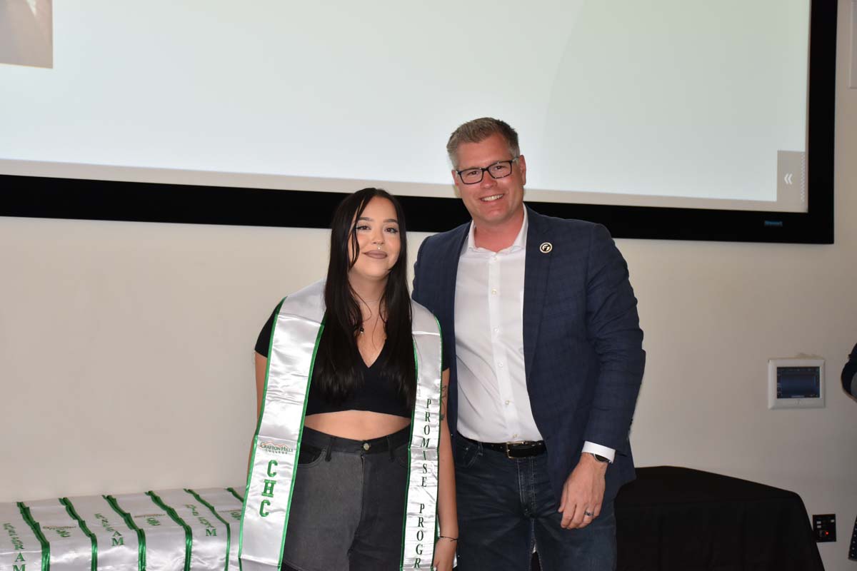 People enjoying the Promise Program Graduation