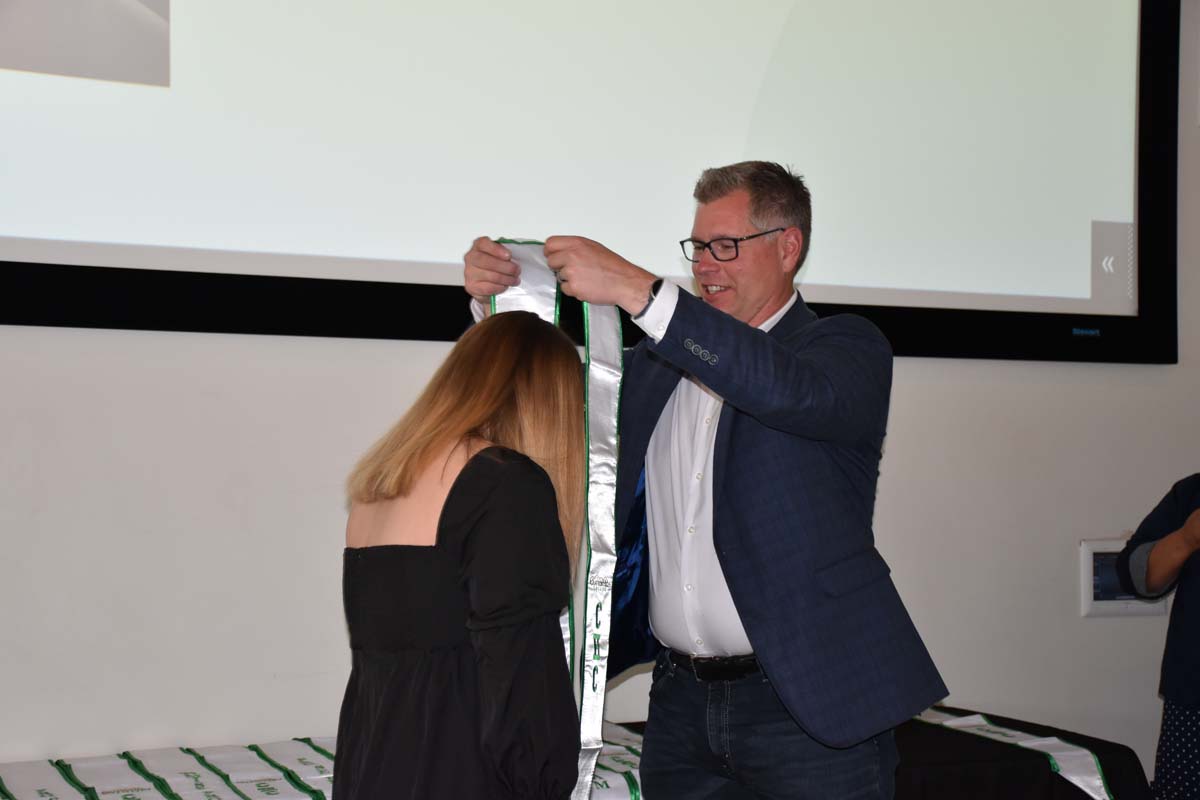 People enjoying the Promise Program Graduation