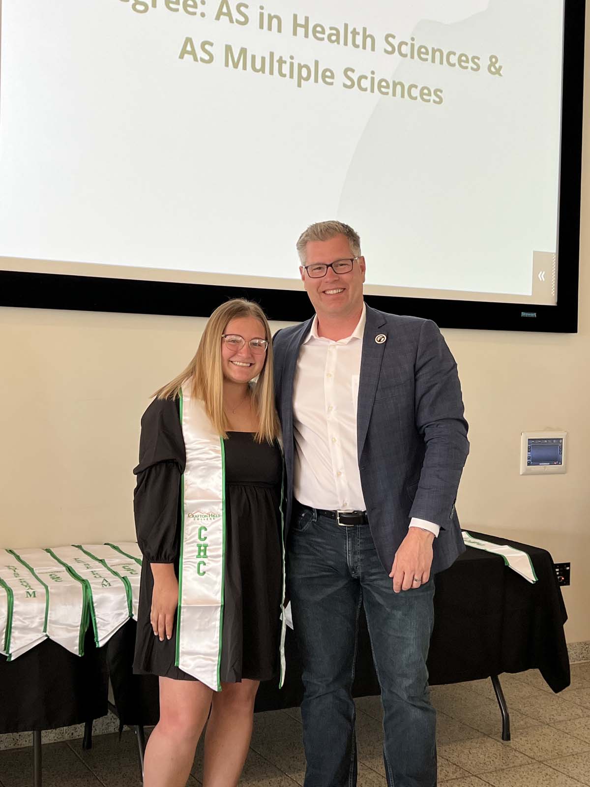 People enjoying the Promise Program Graduation