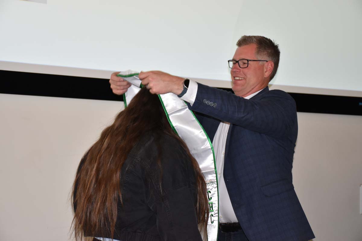 People enjoying the Promise Program Graduation