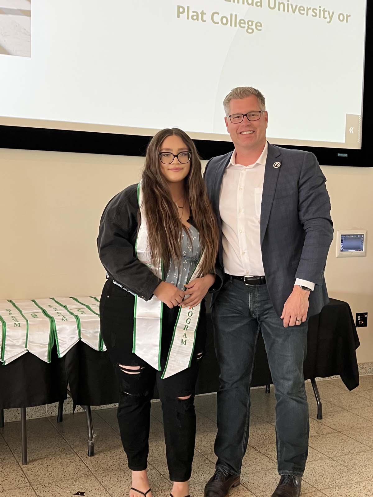 People enjoying the Promise Program Graduation