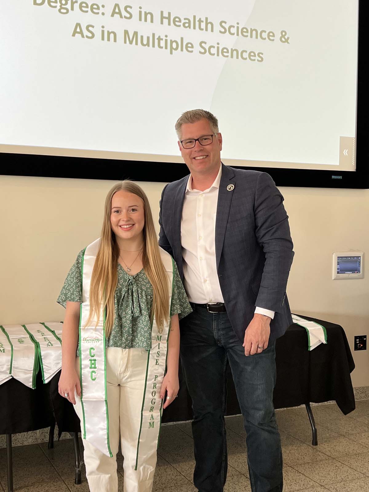 People enjoying the Promise Program Graduation