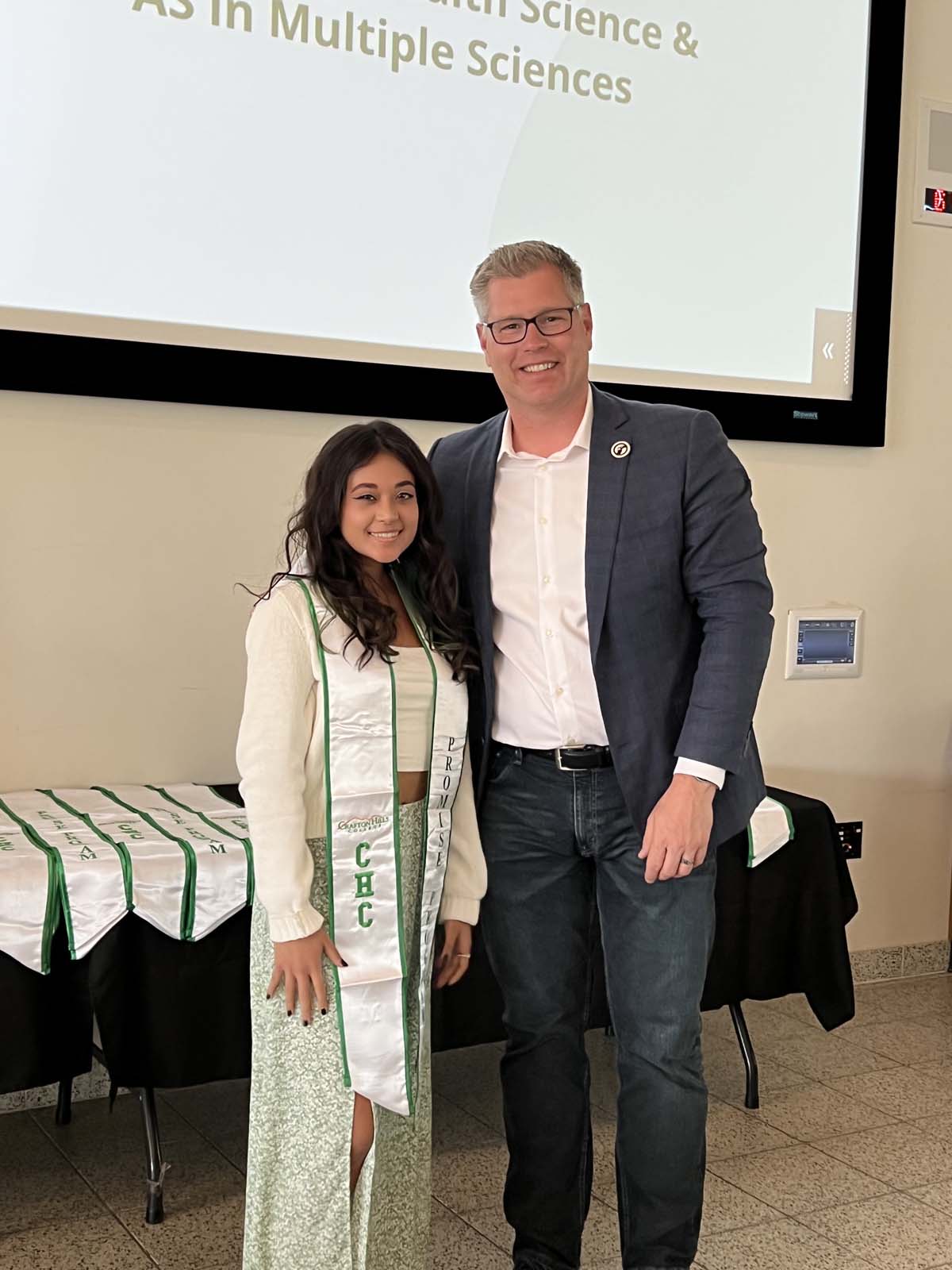 People enjoying the Promise Program Graduation