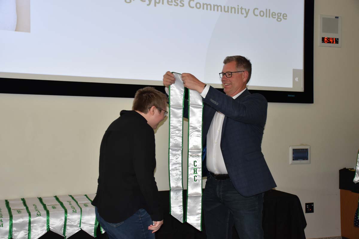 People enjoying the Promise Program Graduation