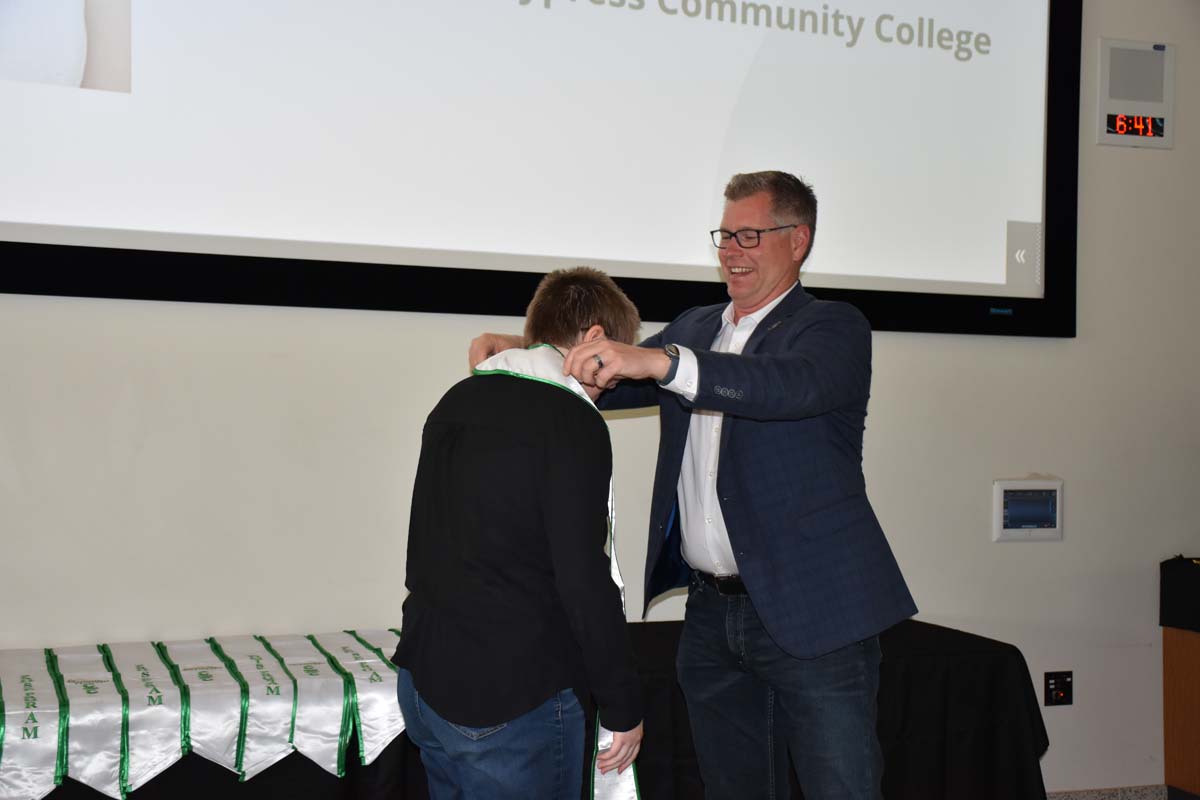 People enjoying the Promise Program Graduation