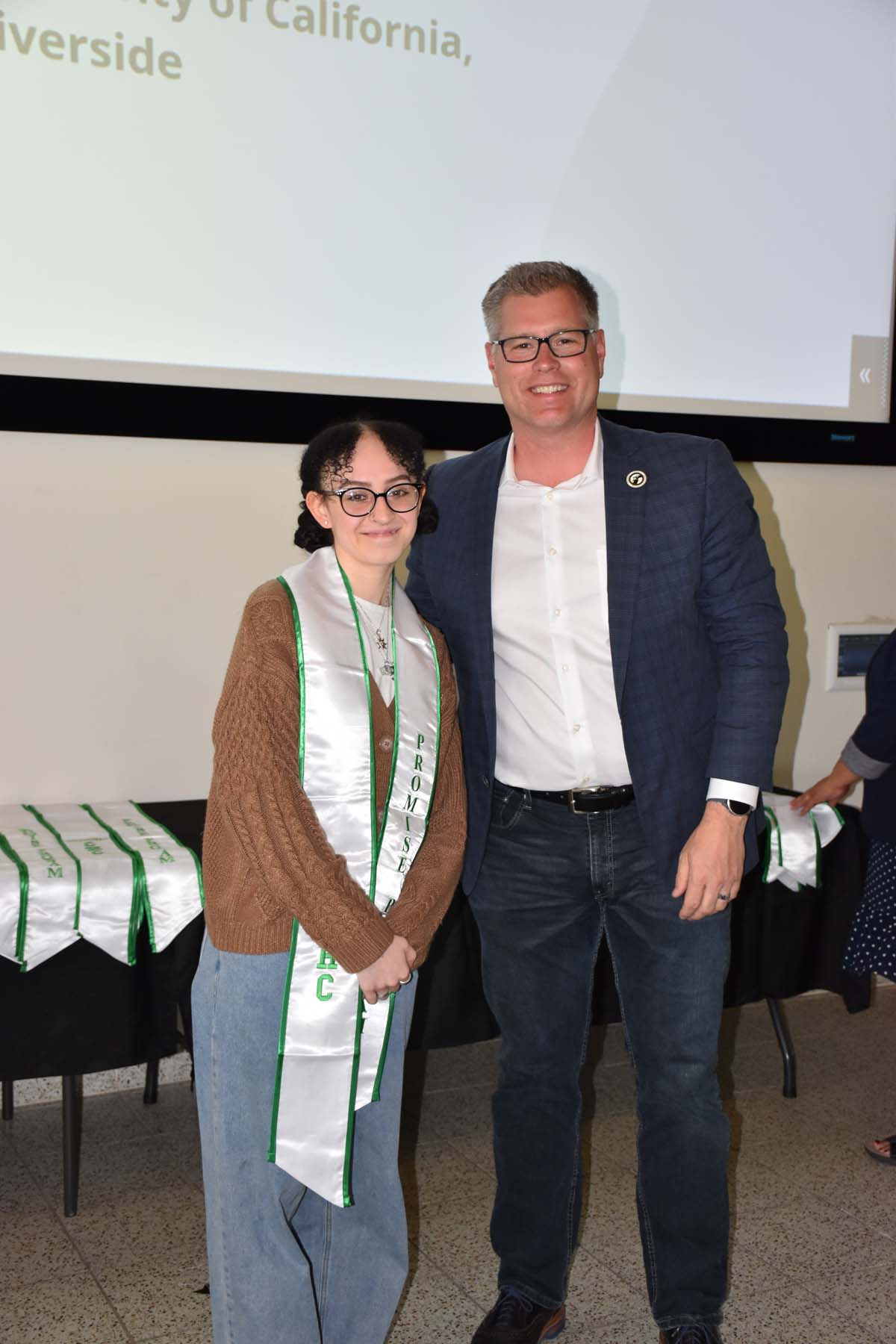 People enjoying the Promise Program Graduation