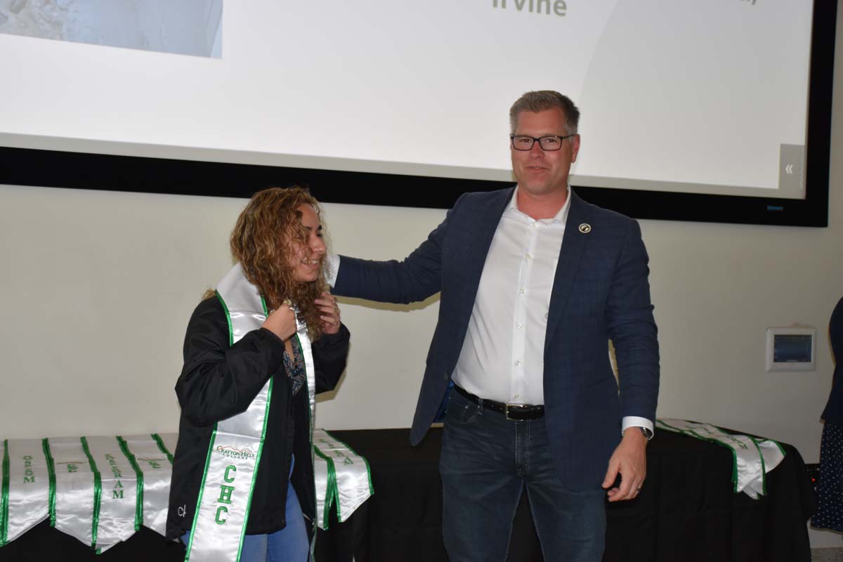 People enjoying the Promise Program Graduation