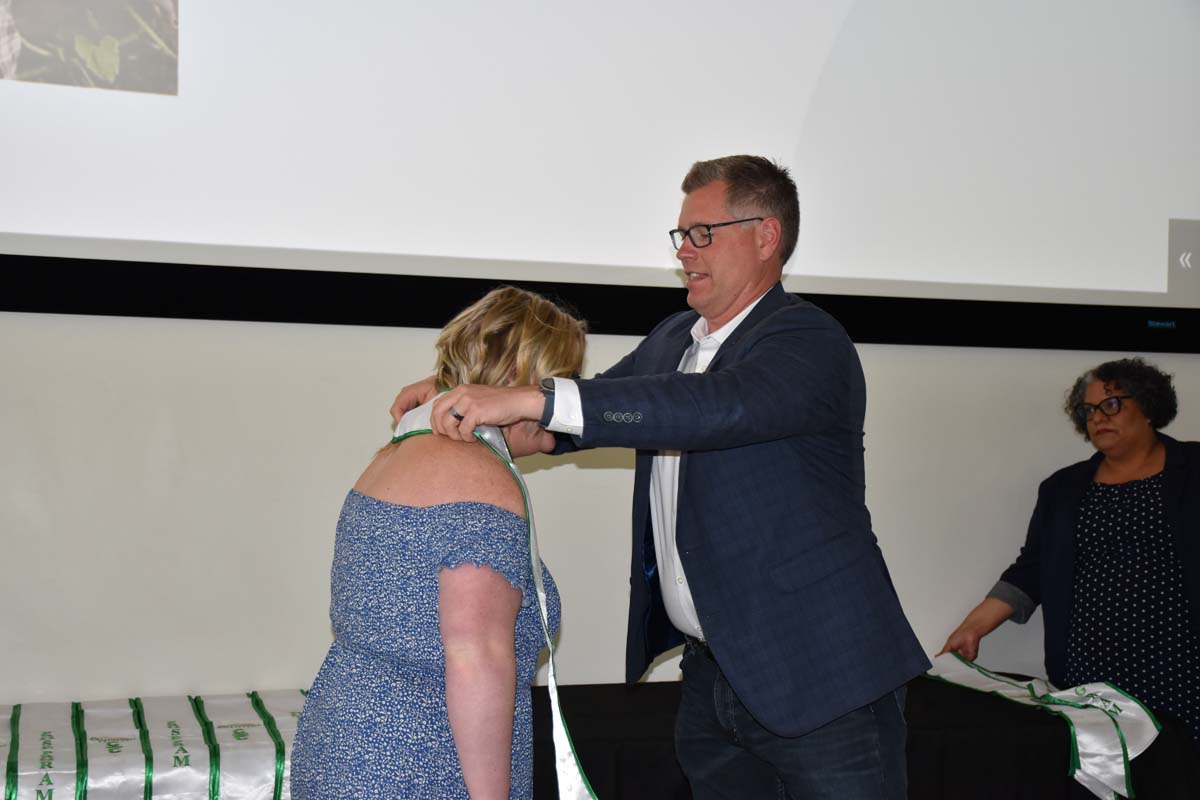 People enjoying the Promise Program Graduation