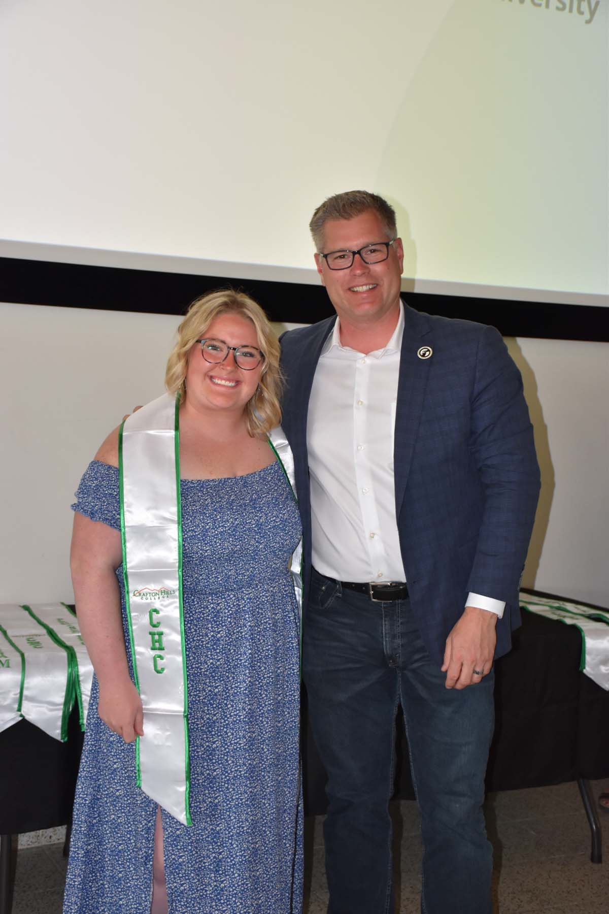 People enjoying the Promise Program Graduation