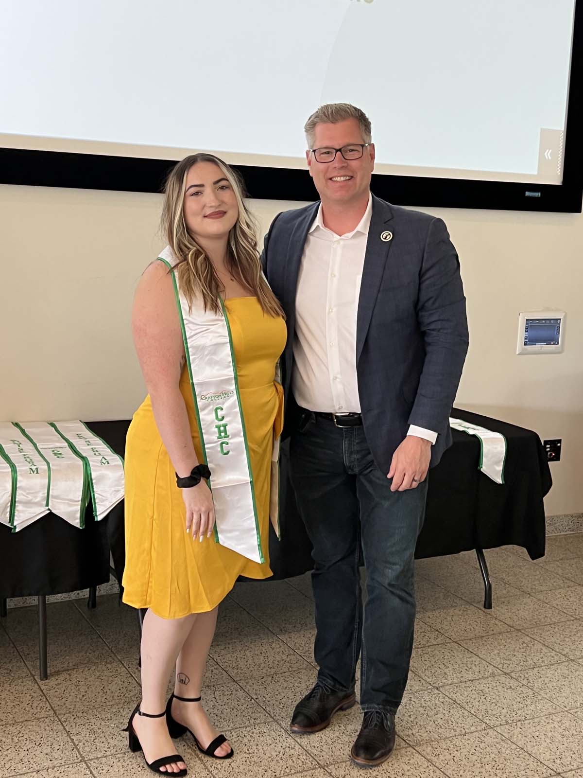 People enjoying the Promise Program Graduation