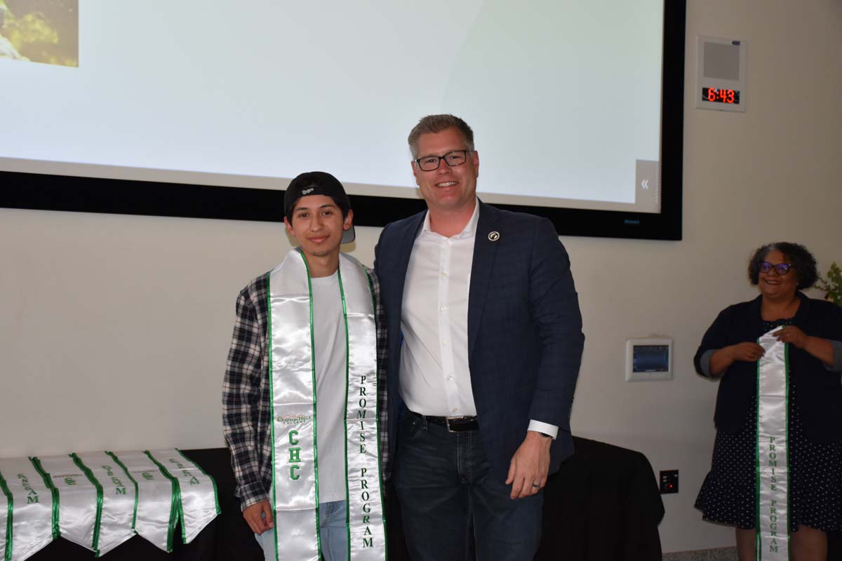 People enjoying the Promise Program Graduation