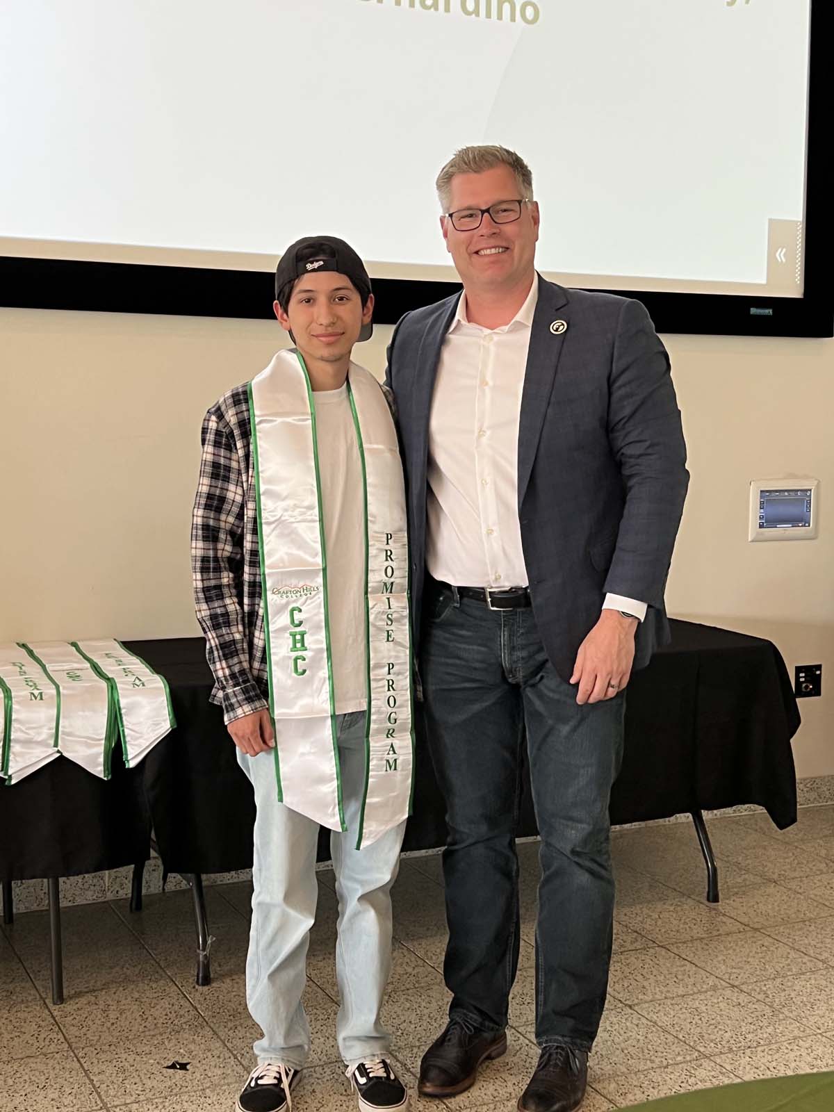 People enjoying the Promise Program Graduation