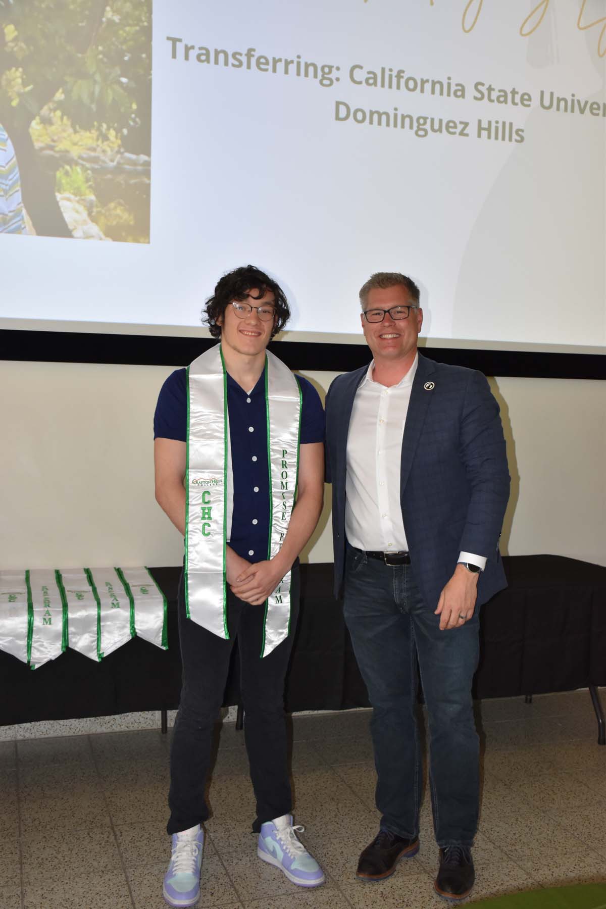 People enjoying the Promise Program Graduation