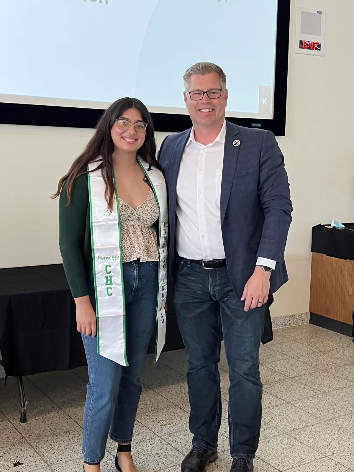 People enjoying the Promise Program Graduation