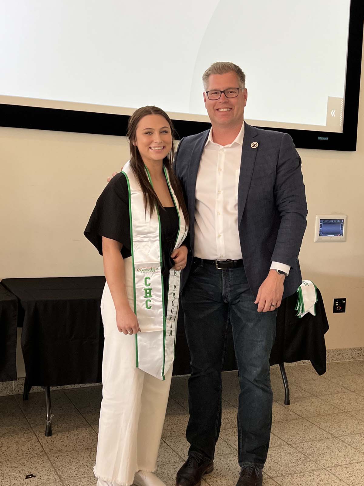 People enjoying the Promise Program Graduation