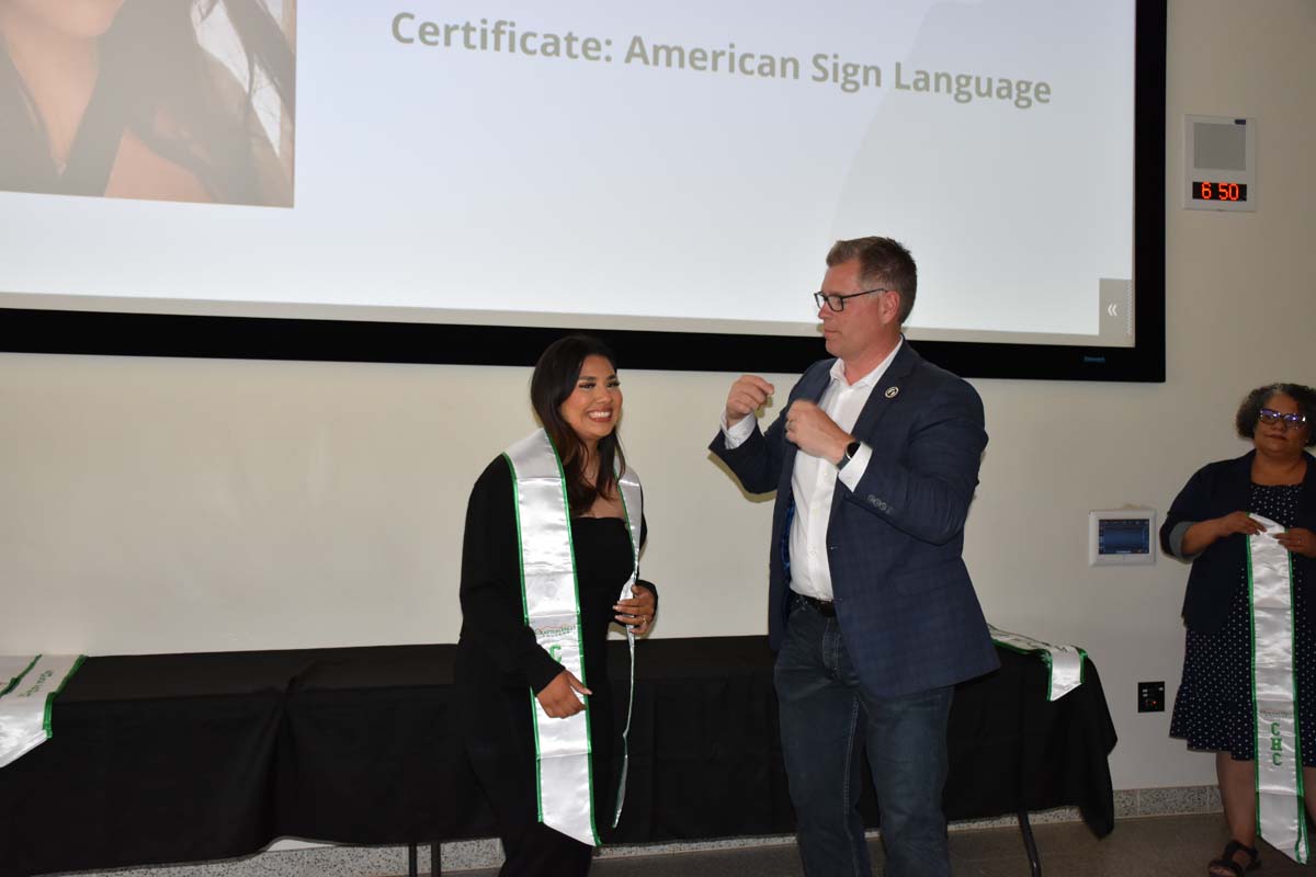 People enjoying the Promise Program Graduation