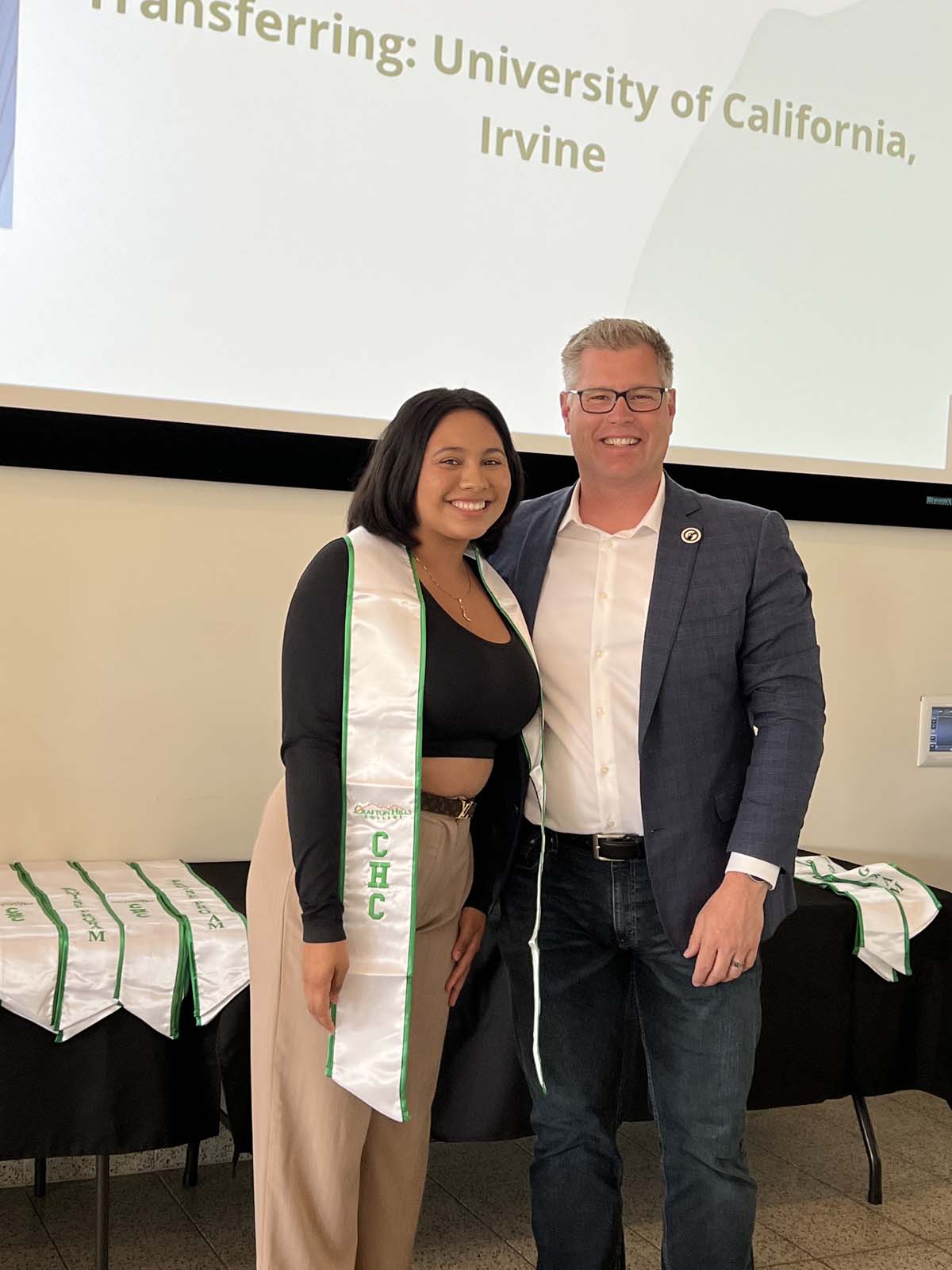 People enjoying the Promise Program Graduation