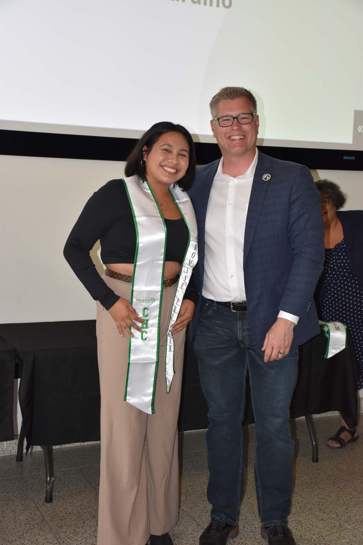 People enjoying the Promise Program Graduation