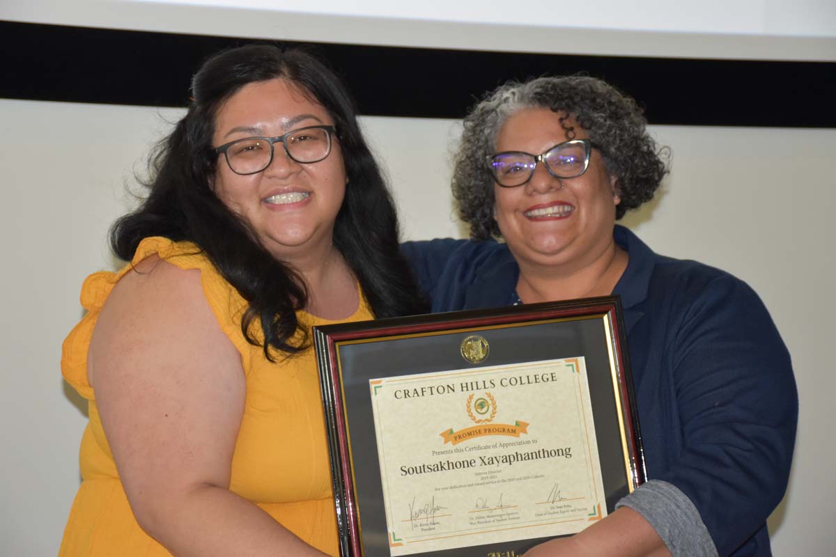 People enjoying the Promise Program Graduation