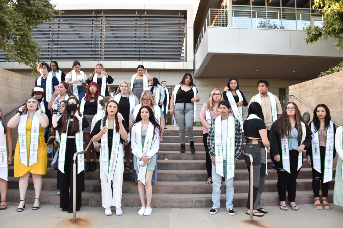 People enjoying the Promise Program Graduation