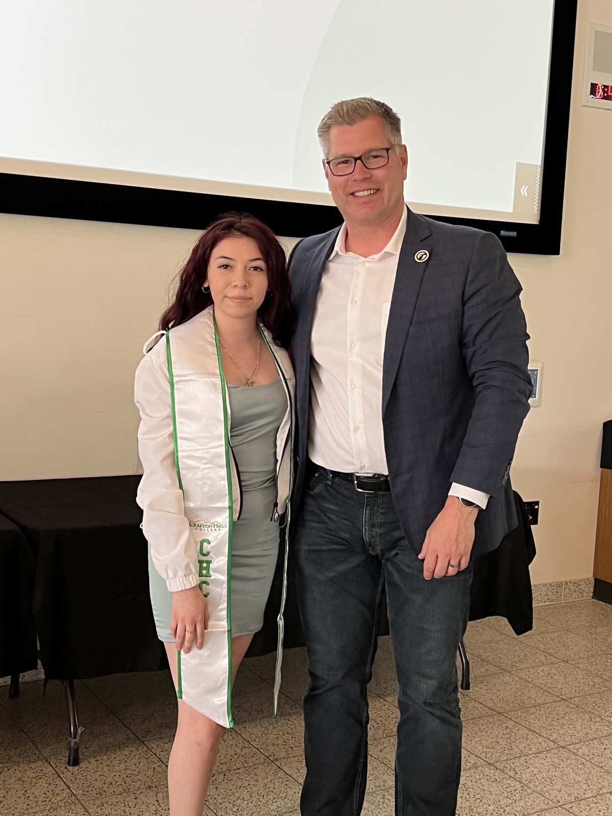 People enjoying the Promise Program Graduation