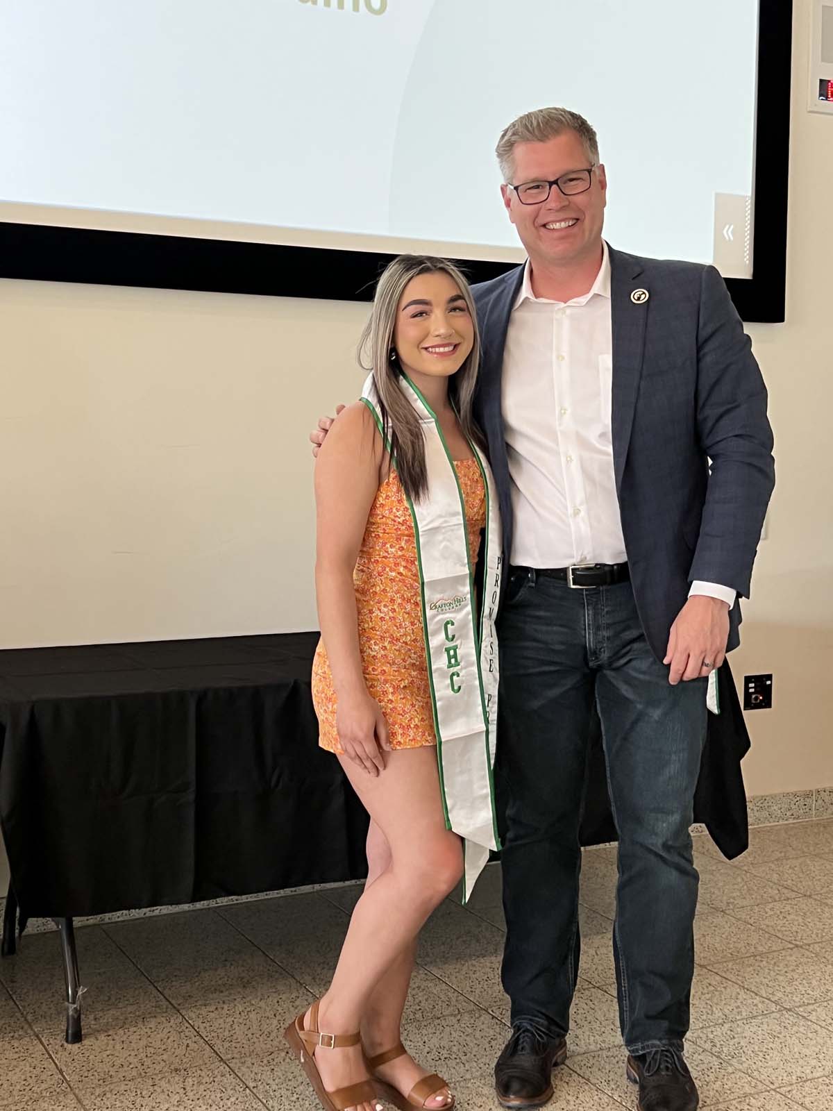 People enjoying the Promise Program Graduation