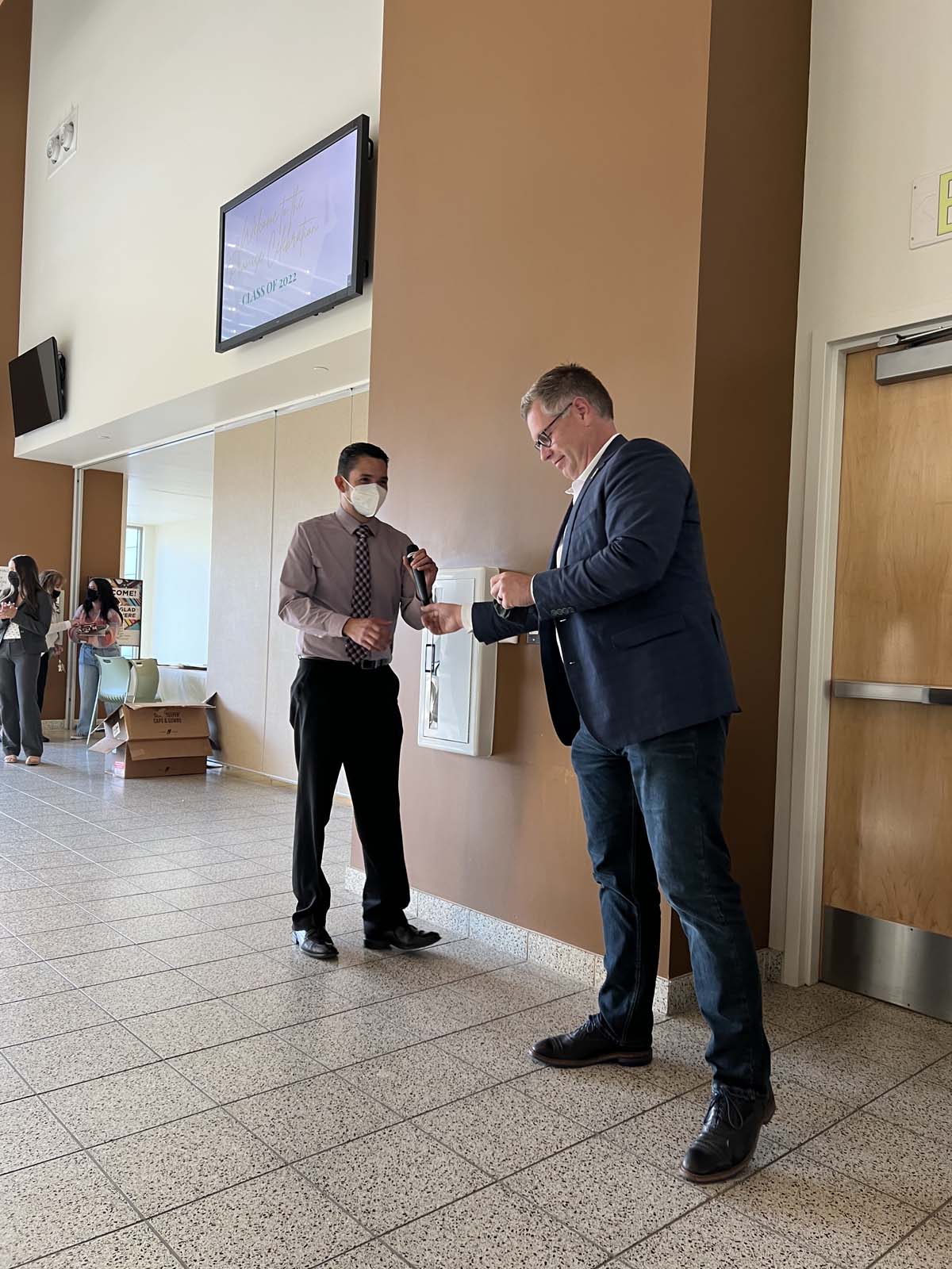 People enjoying the Promise Program Graduation