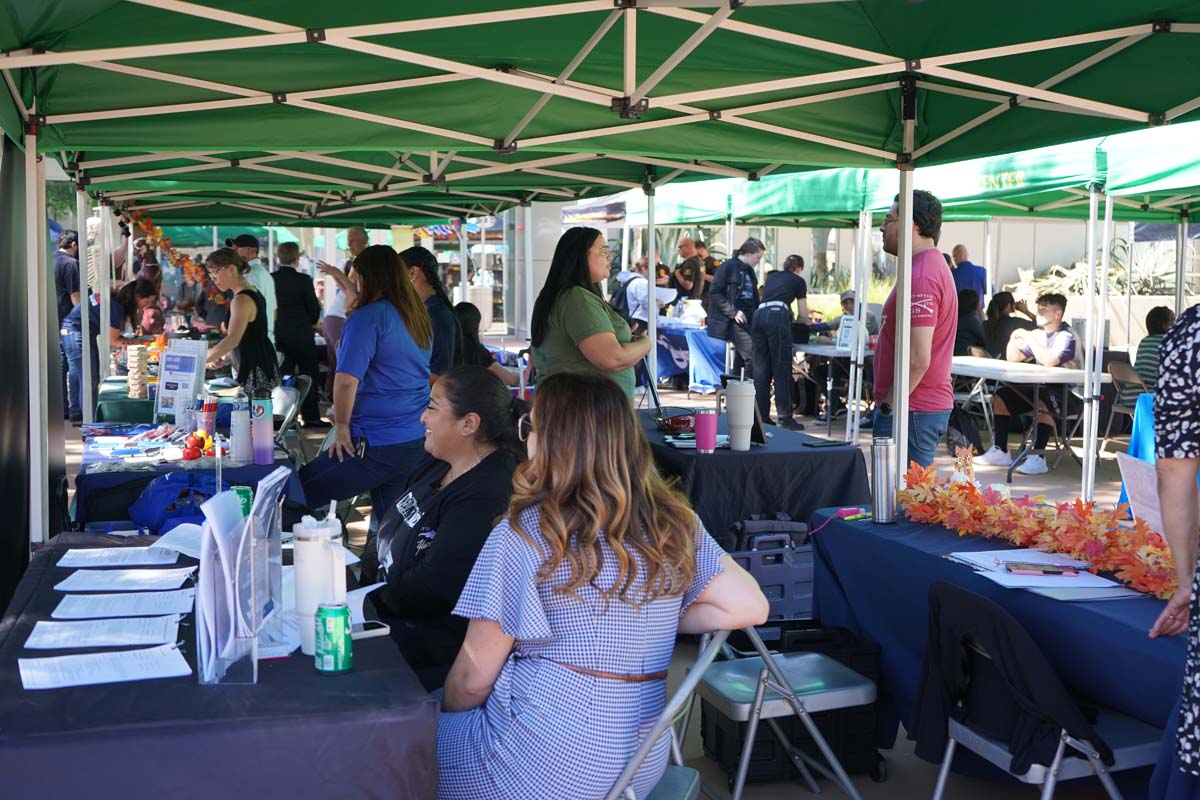 People at the Career Fair