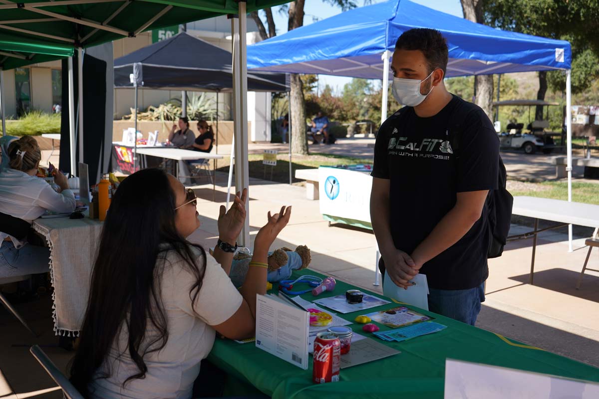People at the Career Fair