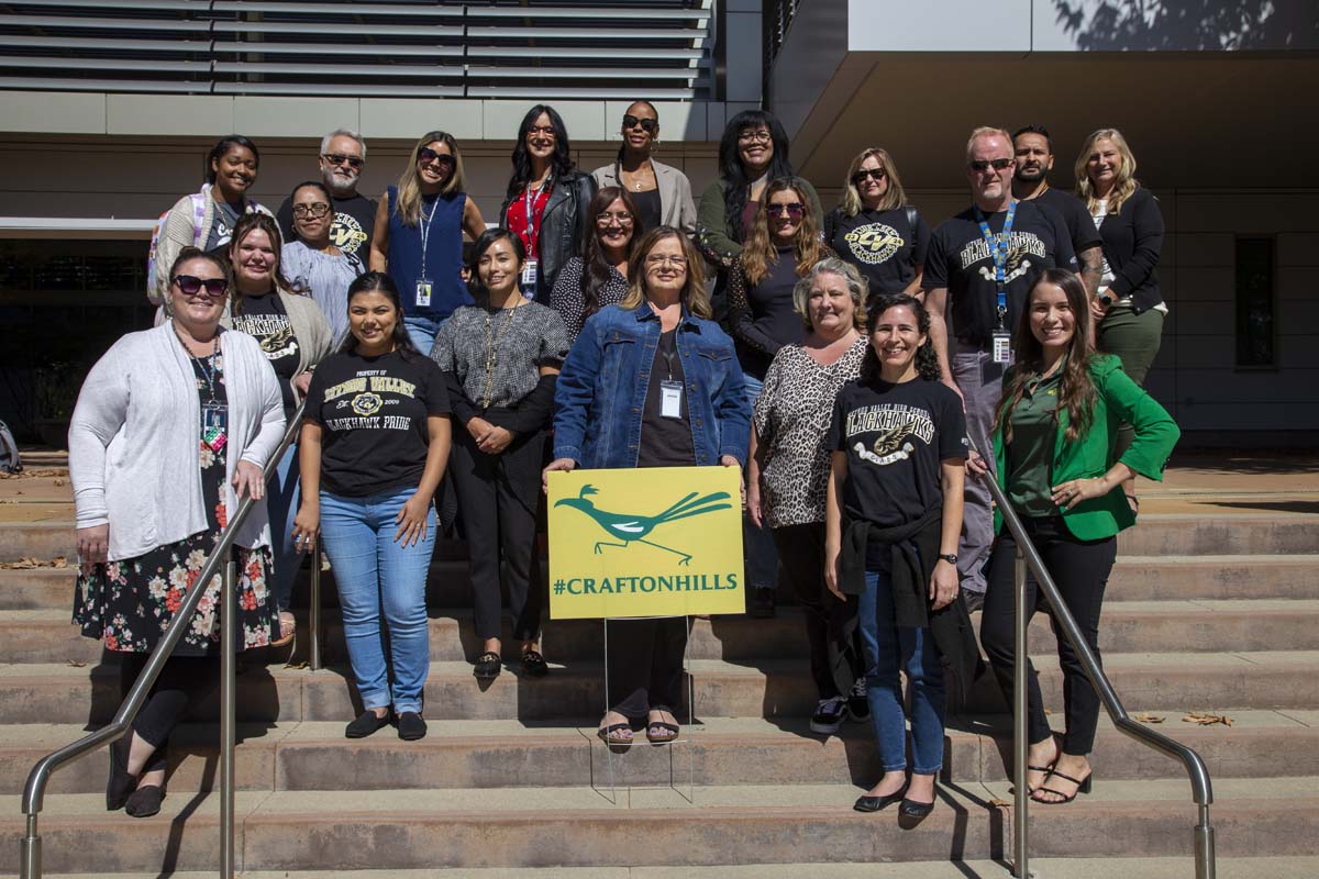 People enjoying the Counselor's Breakfast
