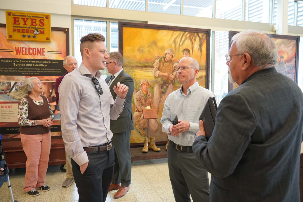 Eyes of Freedom exhibit