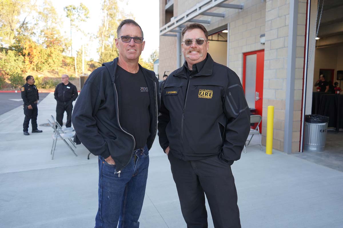 People at the sneak preview event