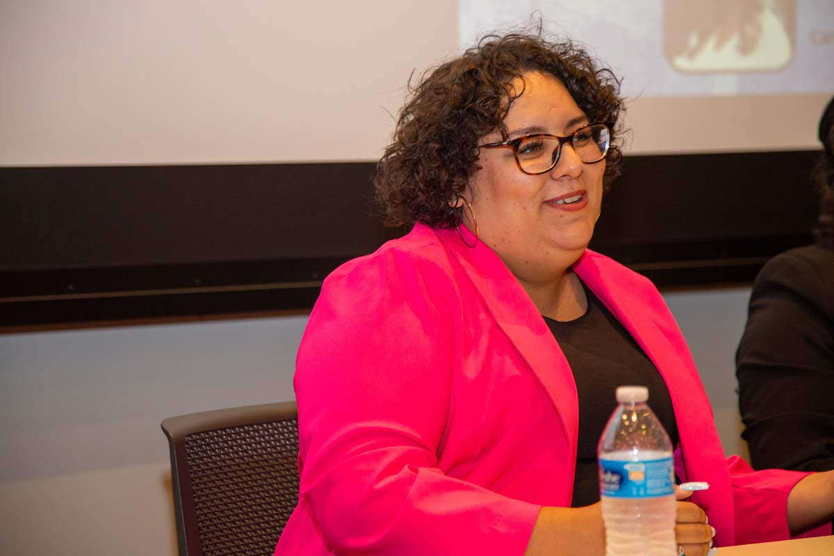 People at Hispanic Heritage Month Event