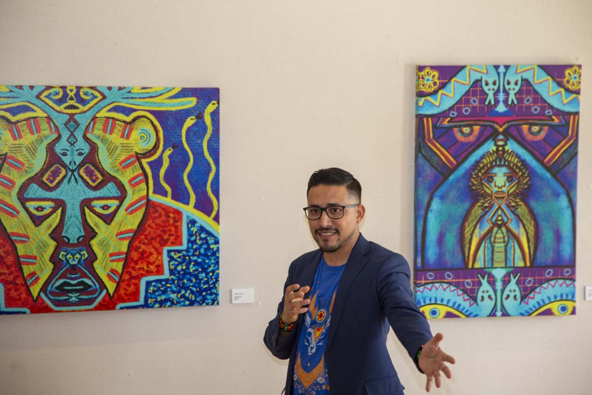 Isidro Zepeda exhibit.