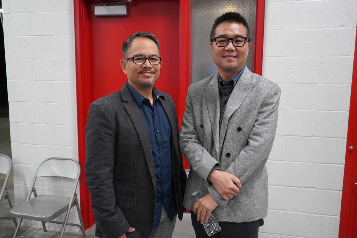 People enjoying the President's Circle Preview