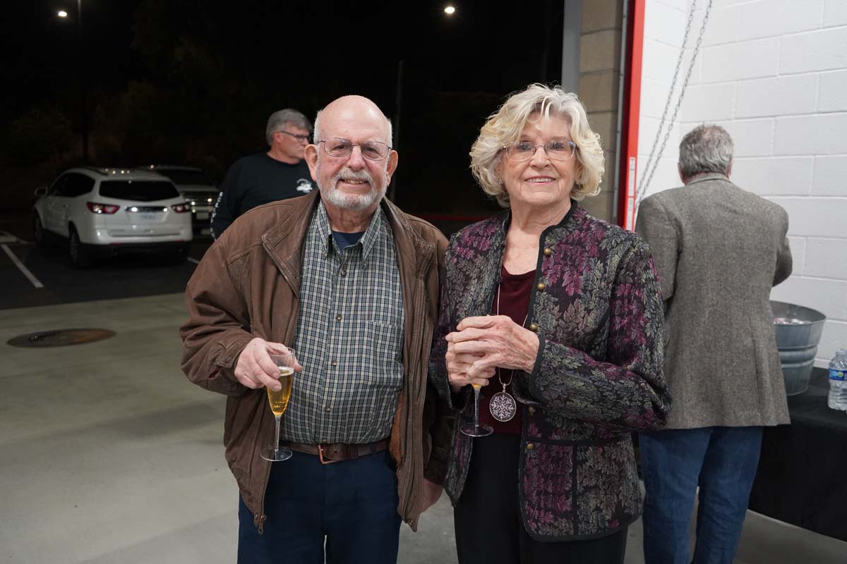 People enjoying the President's Circle Preview