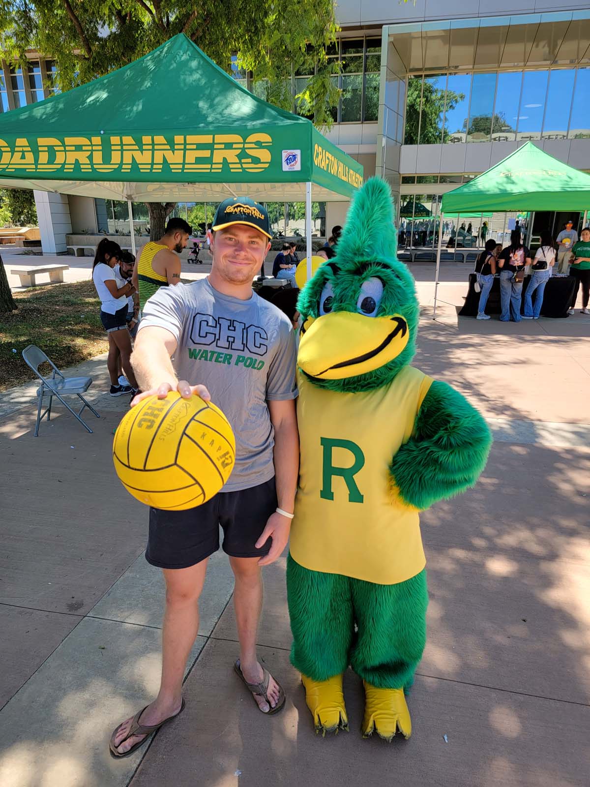 People enjoying the Roadrunner Rally