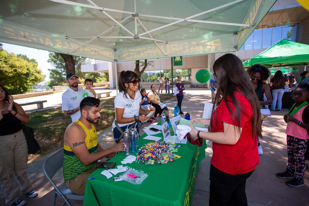 People enjoying the Roadrunner Rally
