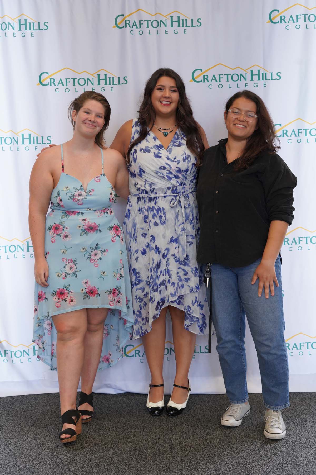 People enjoying the Athletics Banquet