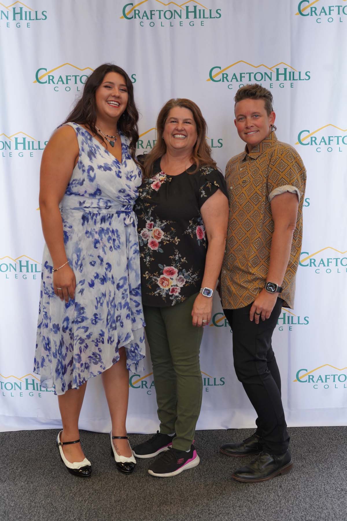 People enjoying the Athletics Banquet