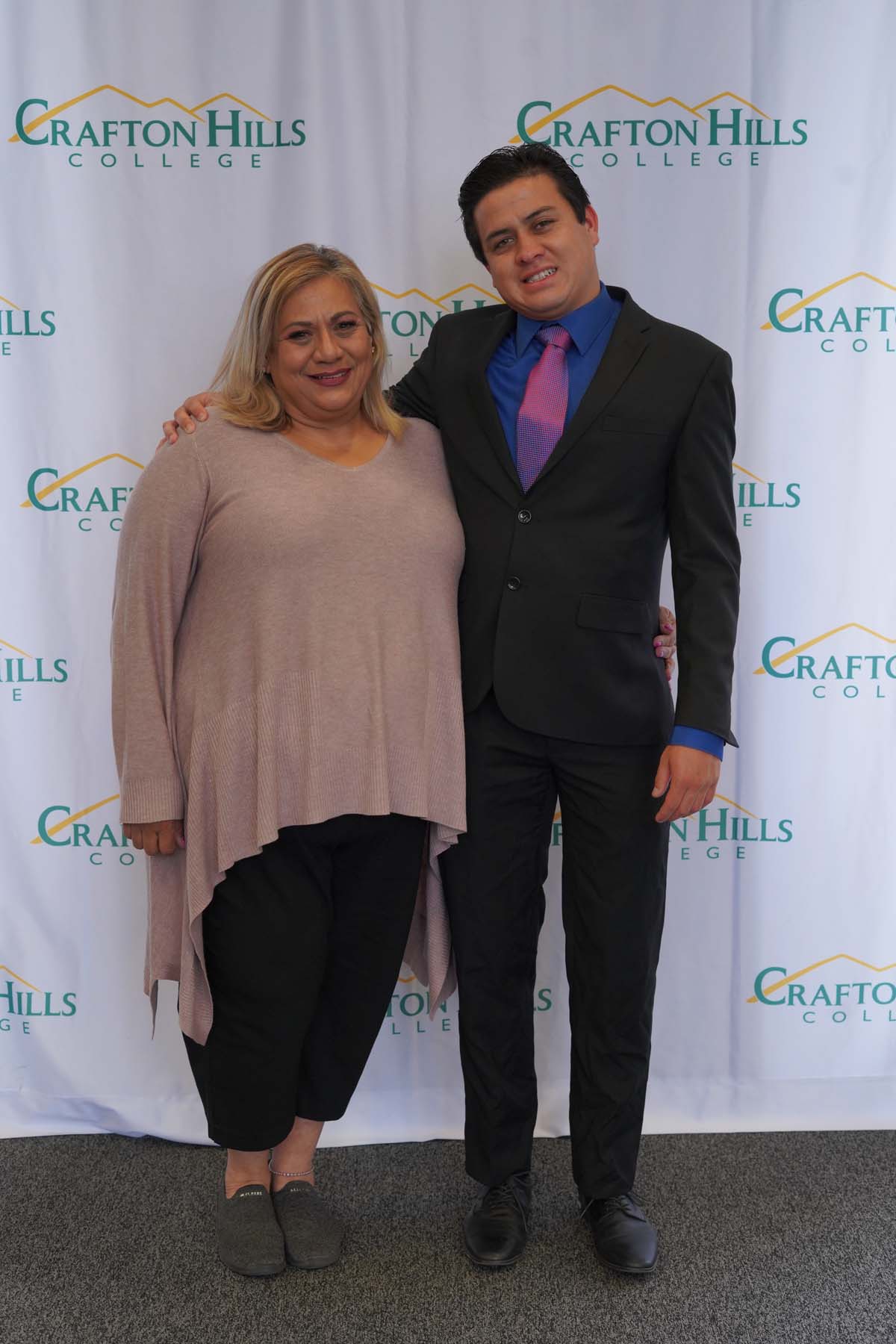 People enjoying the Athletics Banquet