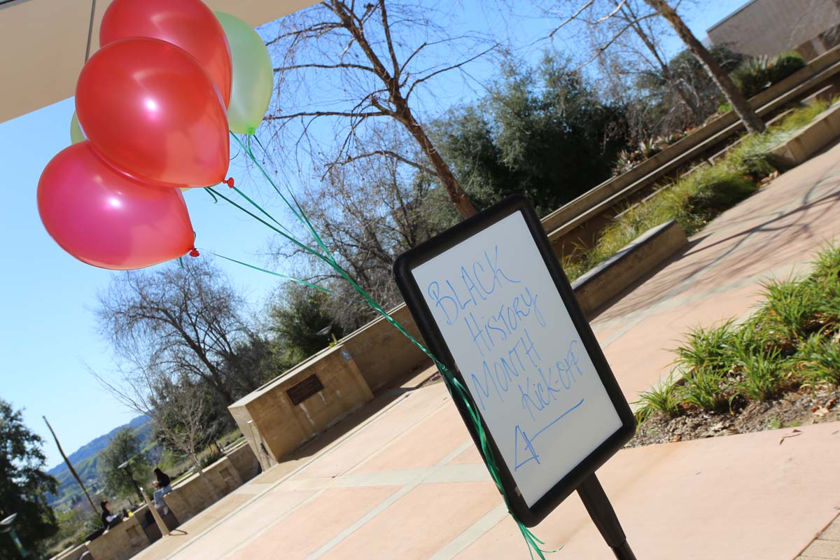 People enjoying the kick-off event