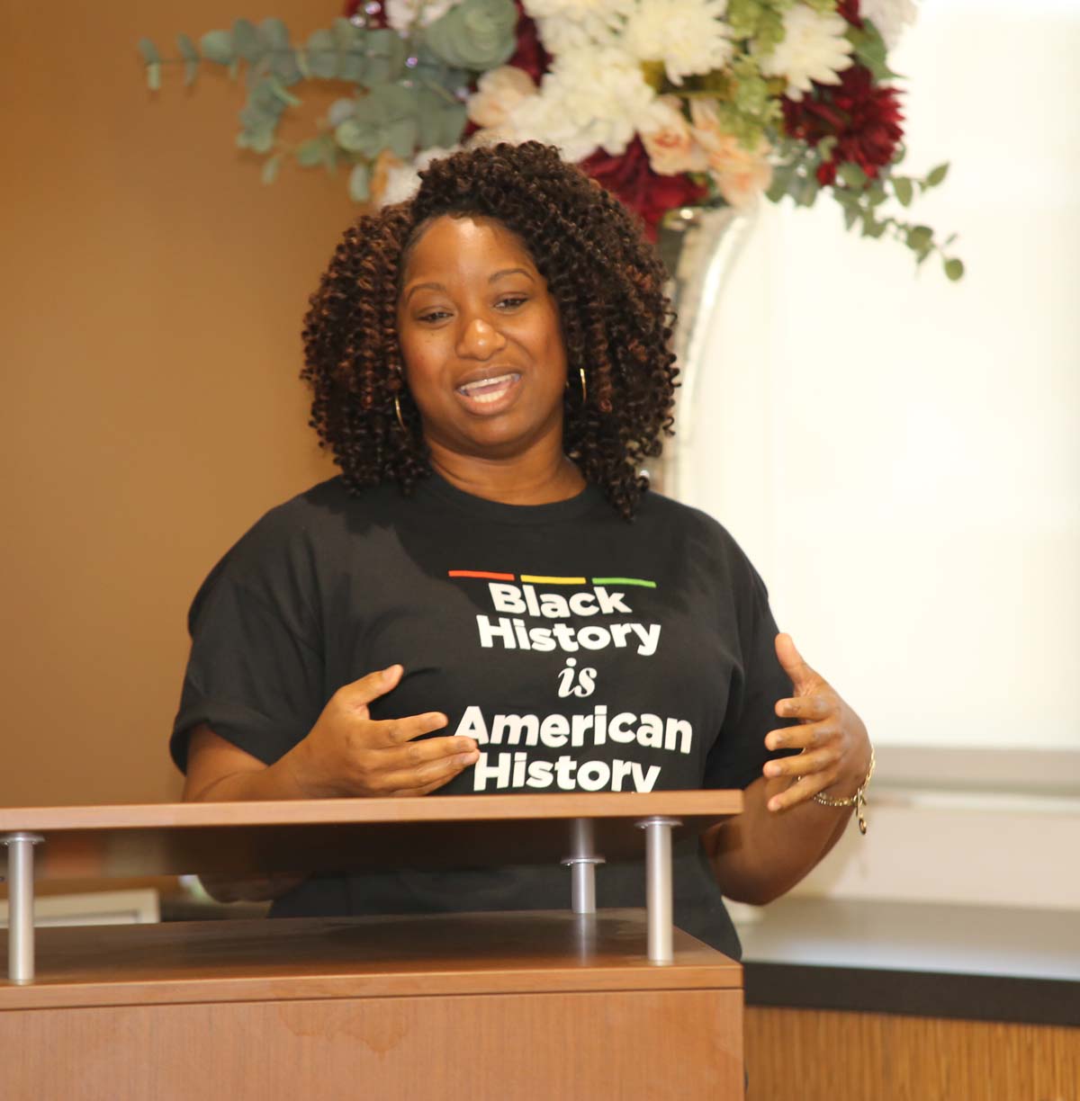 People enjoying the kick-off event