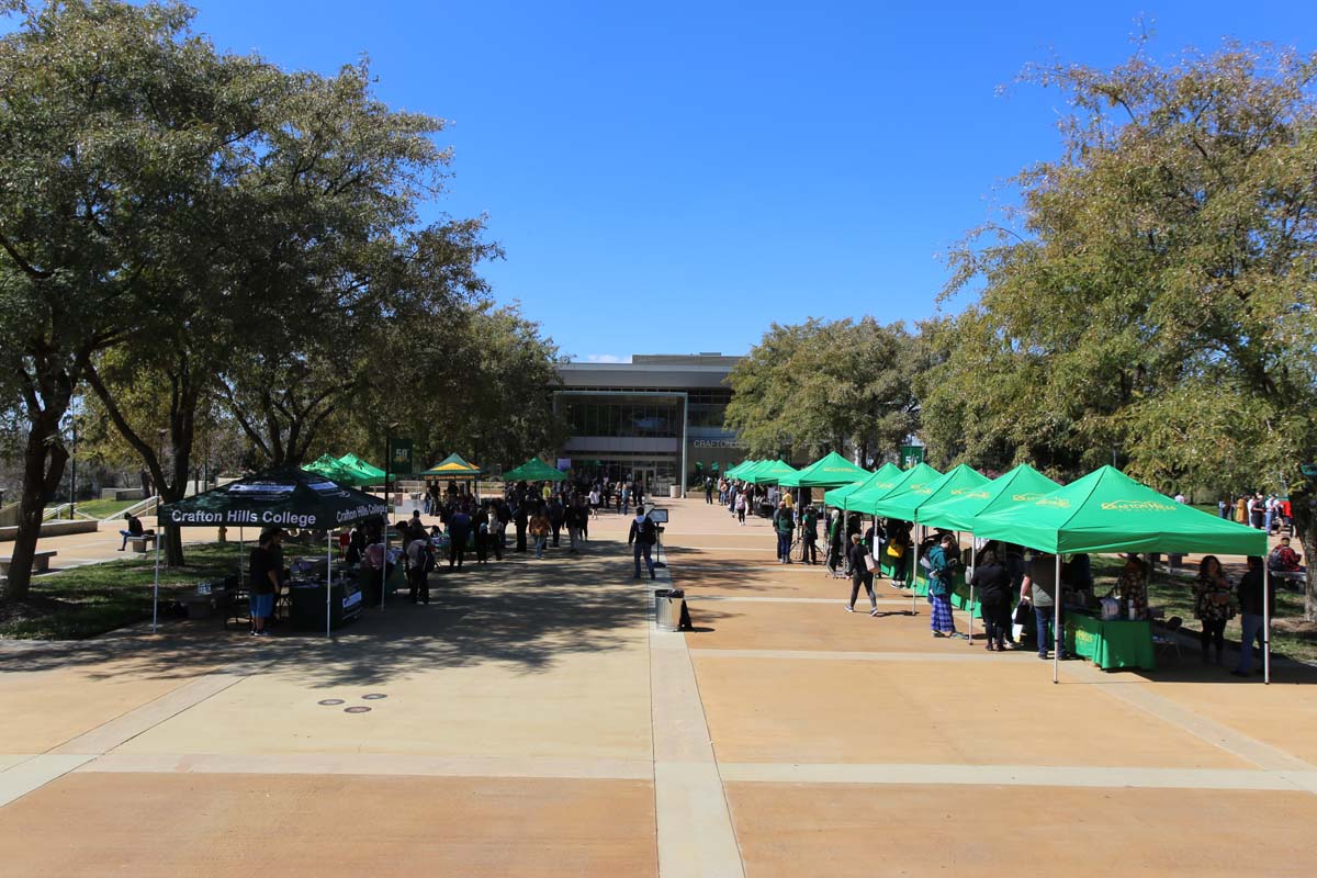 People enjoying Club Rush